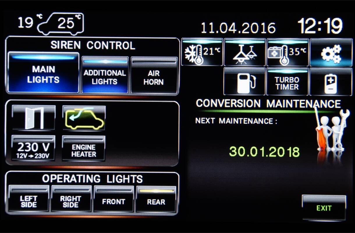 LCD screen maintenance
