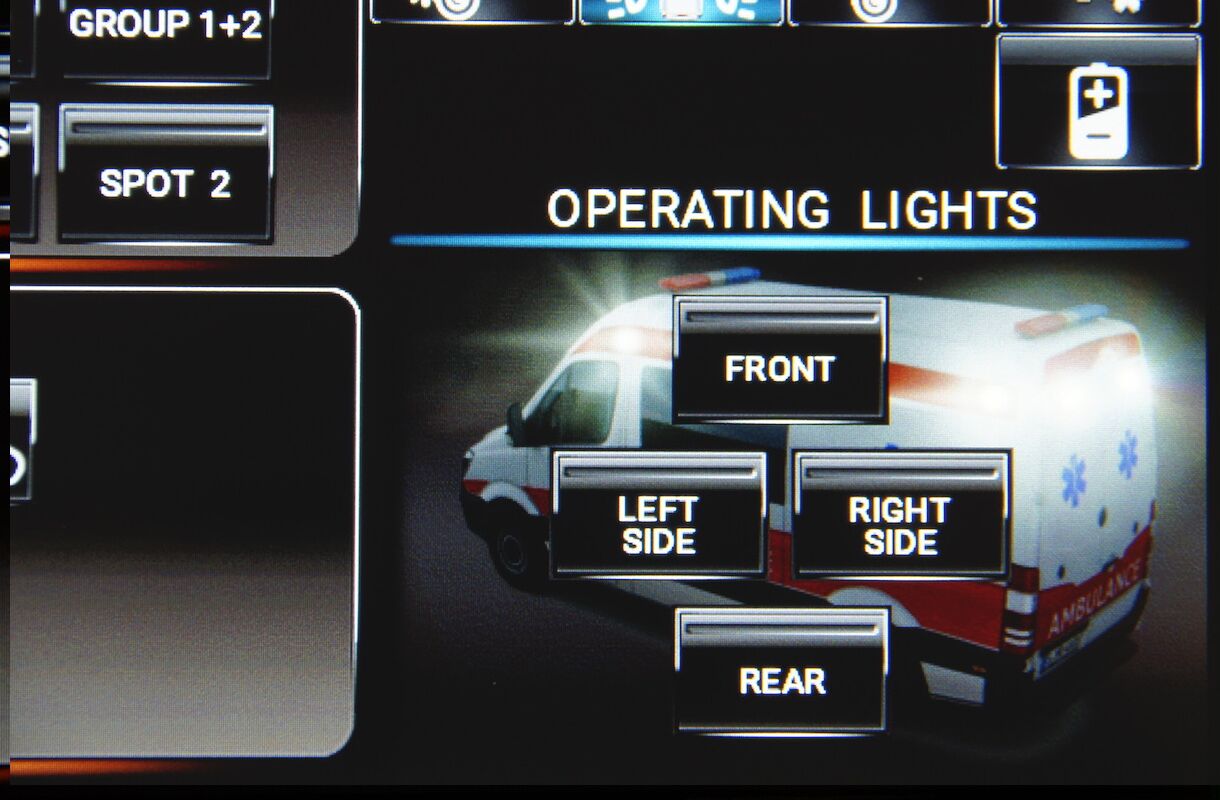 LCD 
screen operating